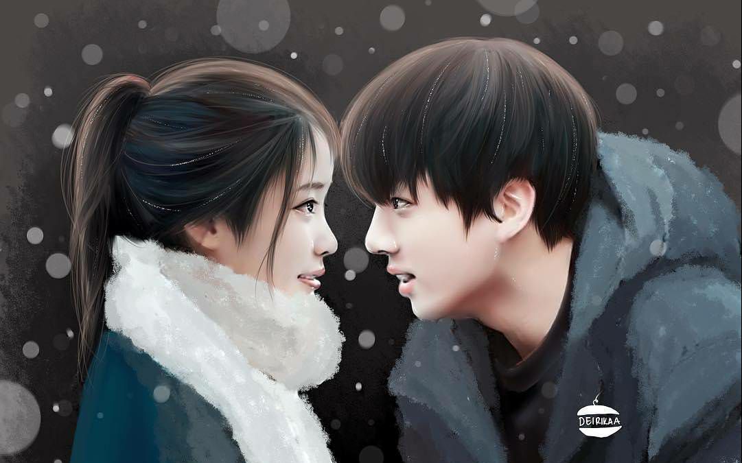 [图][FMV系列Part 1] 【KOOKU】我们的爱情故事Our love stories (Jungkook and IU)