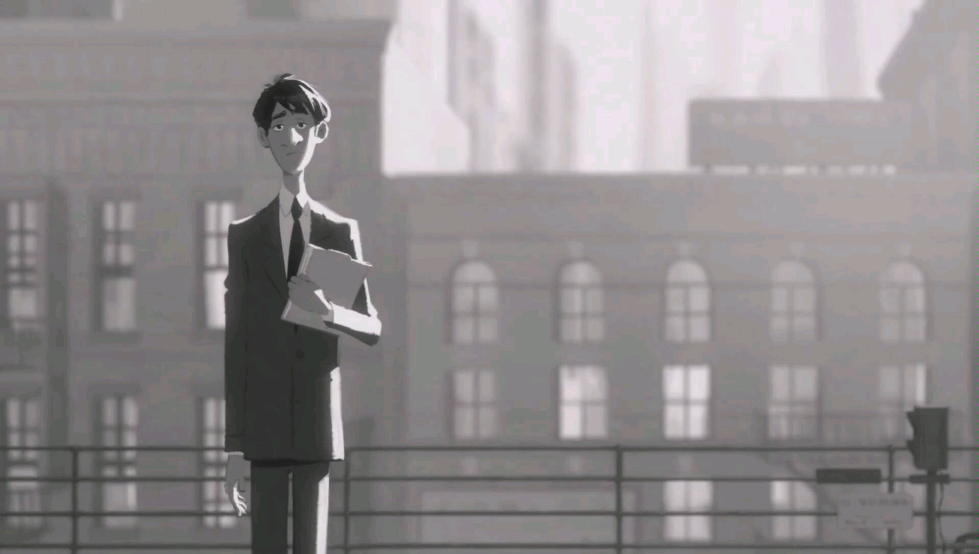 [图]片名paperman+bgm（Strange Sensation）