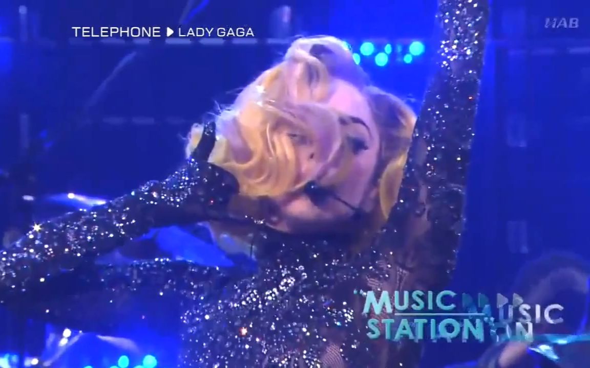 [图]Lady Gaga - Telephone (Live on Music Station) ||| ☏urine yellow☏