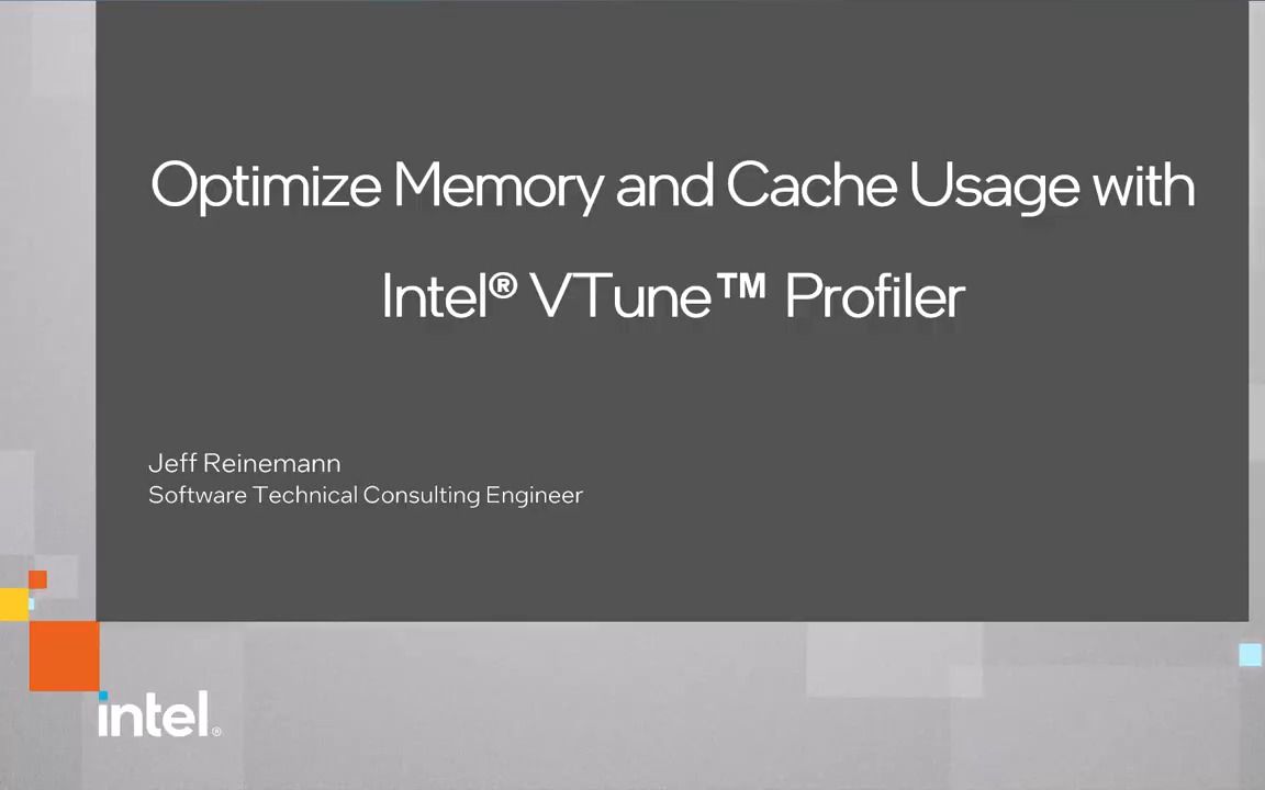 [图]Optimize Memory and Cache Usage with Intel® VTune™ Profiler _ Intel Software