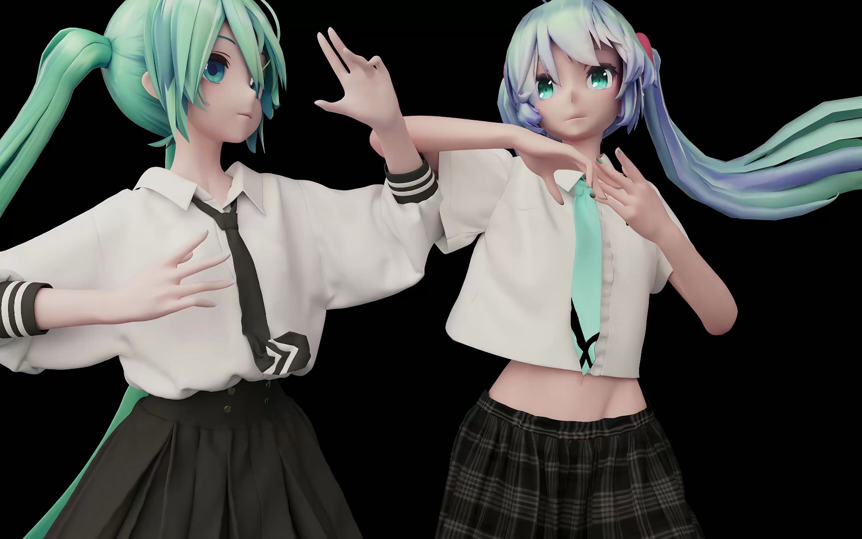 [图]当布料解算遇上格斗MMD（?）