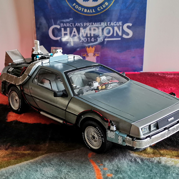 风火轮Hot Wheels 回到未来DeLorean DMC-12模型声光特效展示_哔哩哔哩_