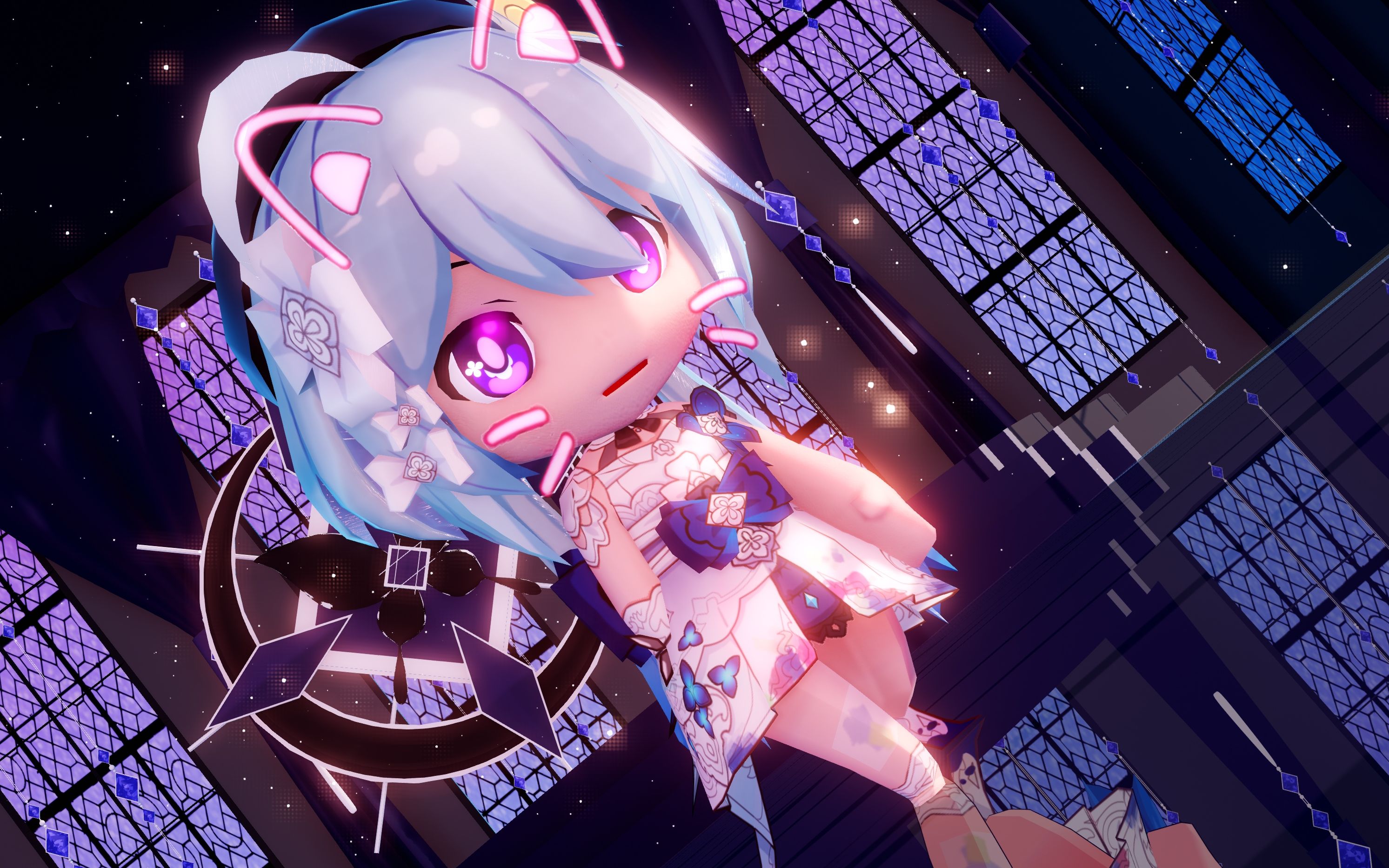 【逆天级】78不看脚挑战78【q版小小格蕾修】