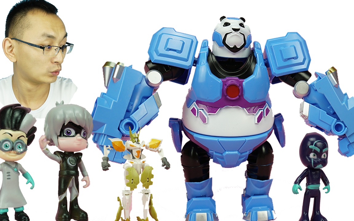 图腾领域图腾兽桑落机器人变形金刚进化机甲对战罗密欧迷惑