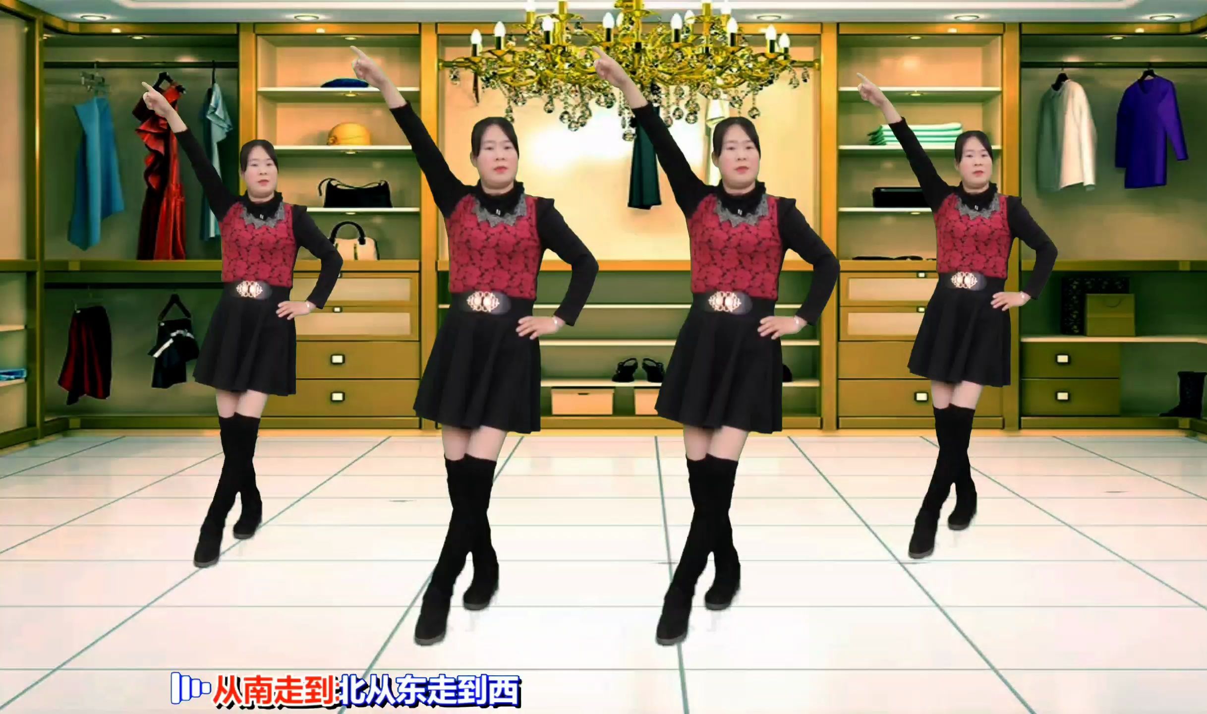 64步广场舞《人生不容易且行且珍惜》歌曲伤感,句句入心