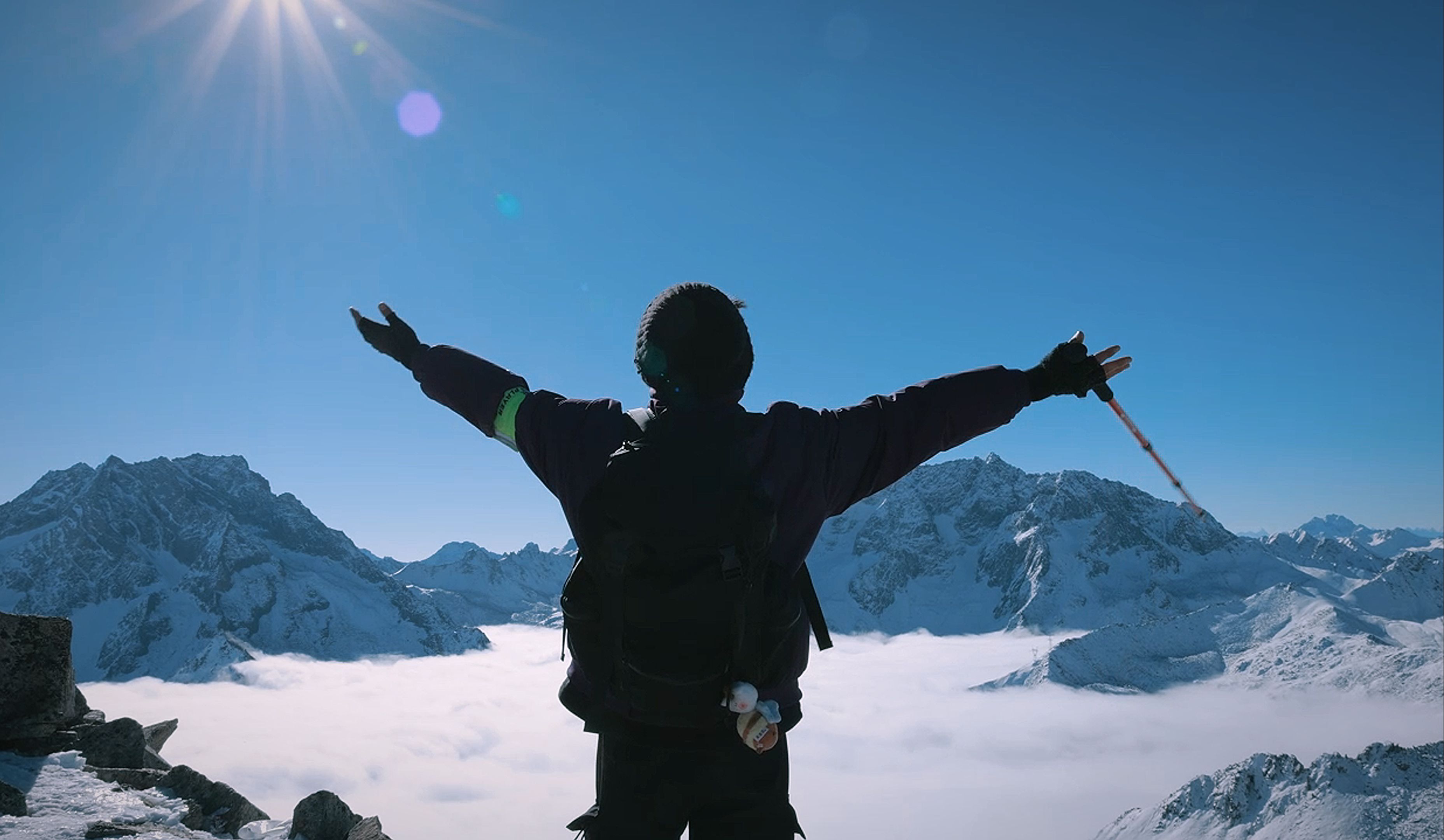 夜爬奥太娜雪山 那是我来时的路哔哩哔哩bilibili