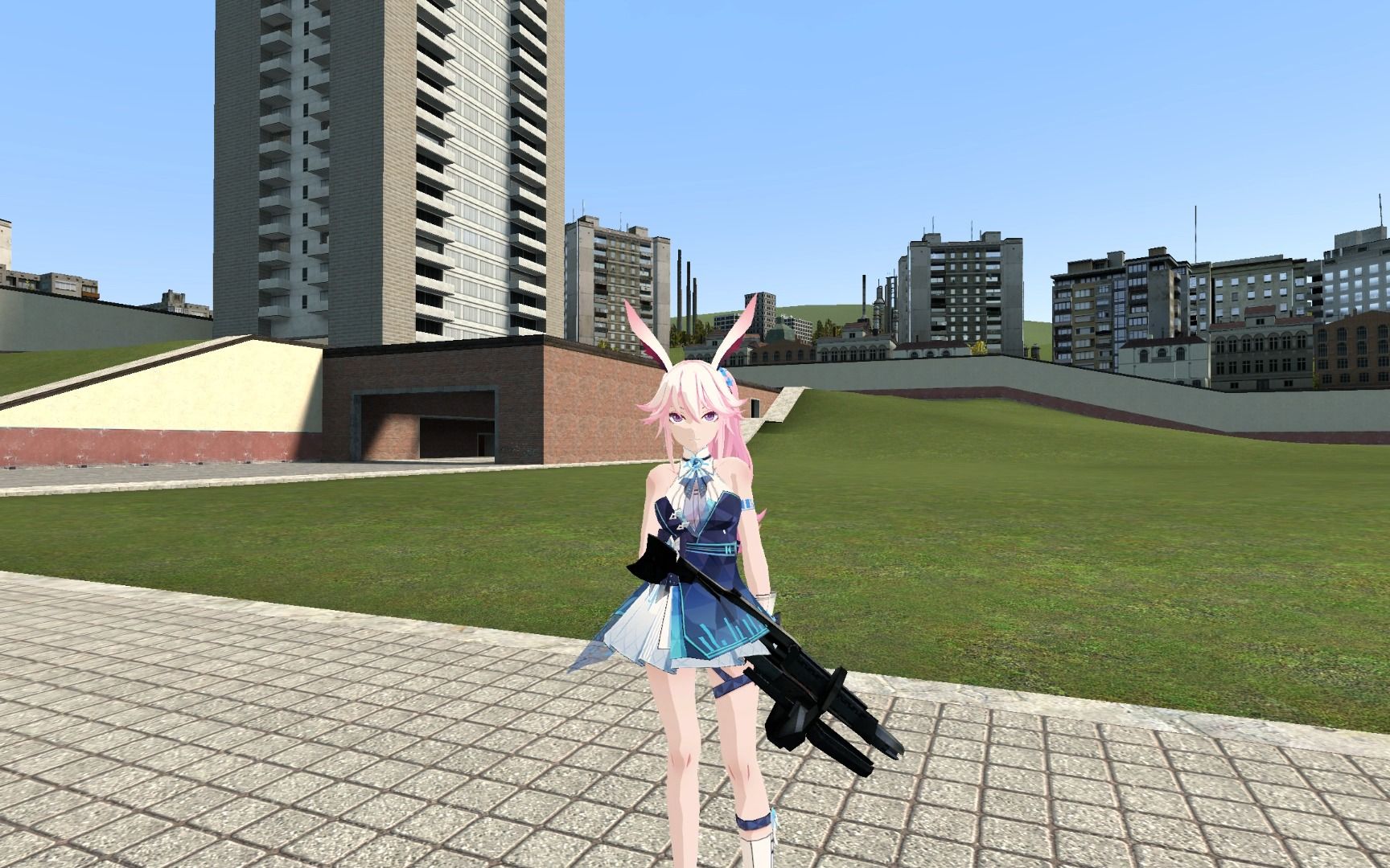 gmod 更好的动画风格人物光影展示2