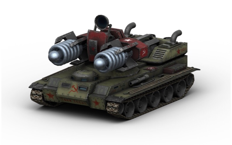 [红警2]磁能坦克折纸(预告)