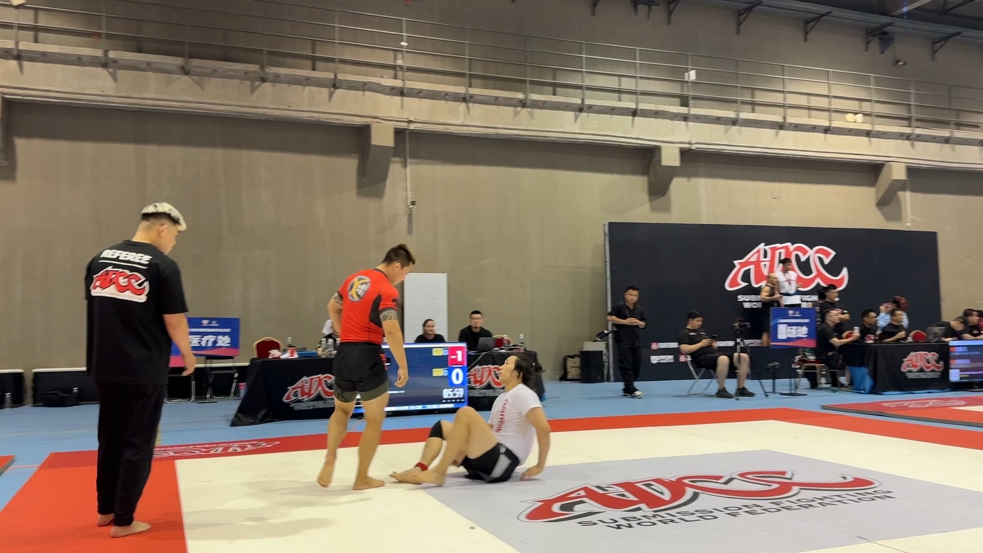 ADCC 上海 大师组 76 陈钊 VS 关涛哔哩哔哩bilibili