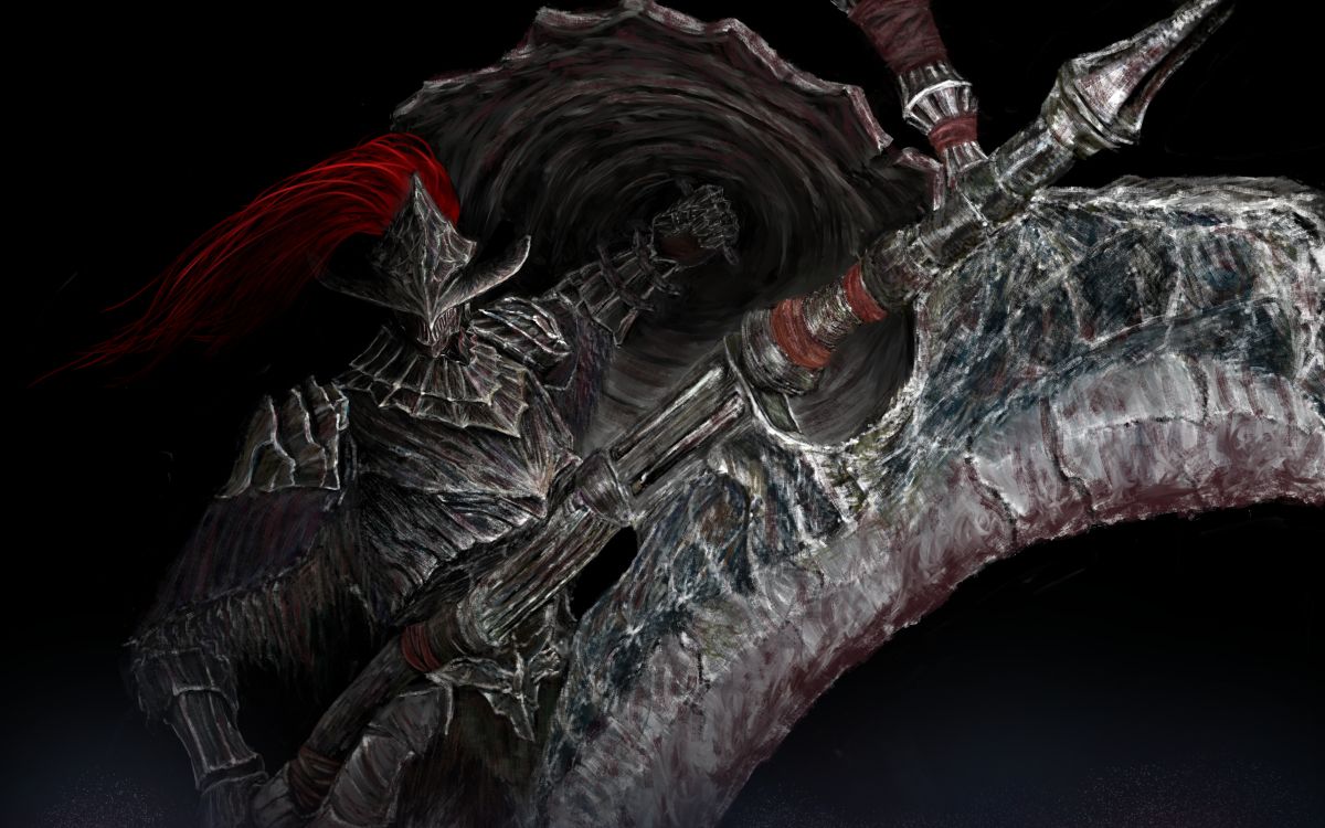 【白刀客】《黑暗之魂3灰烬mod》西里斯单杀猎龙铠甲