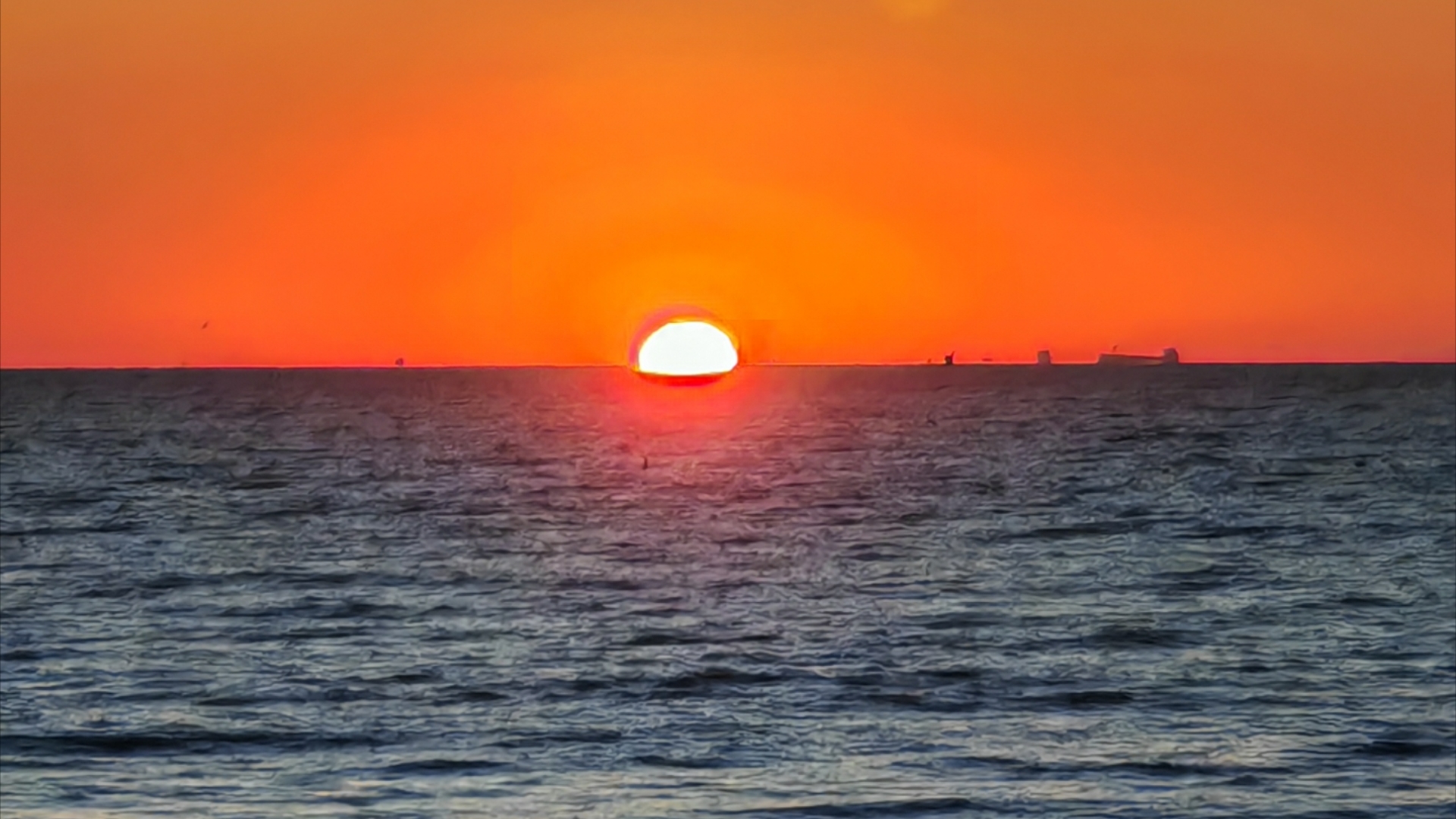 北戴河海边日出