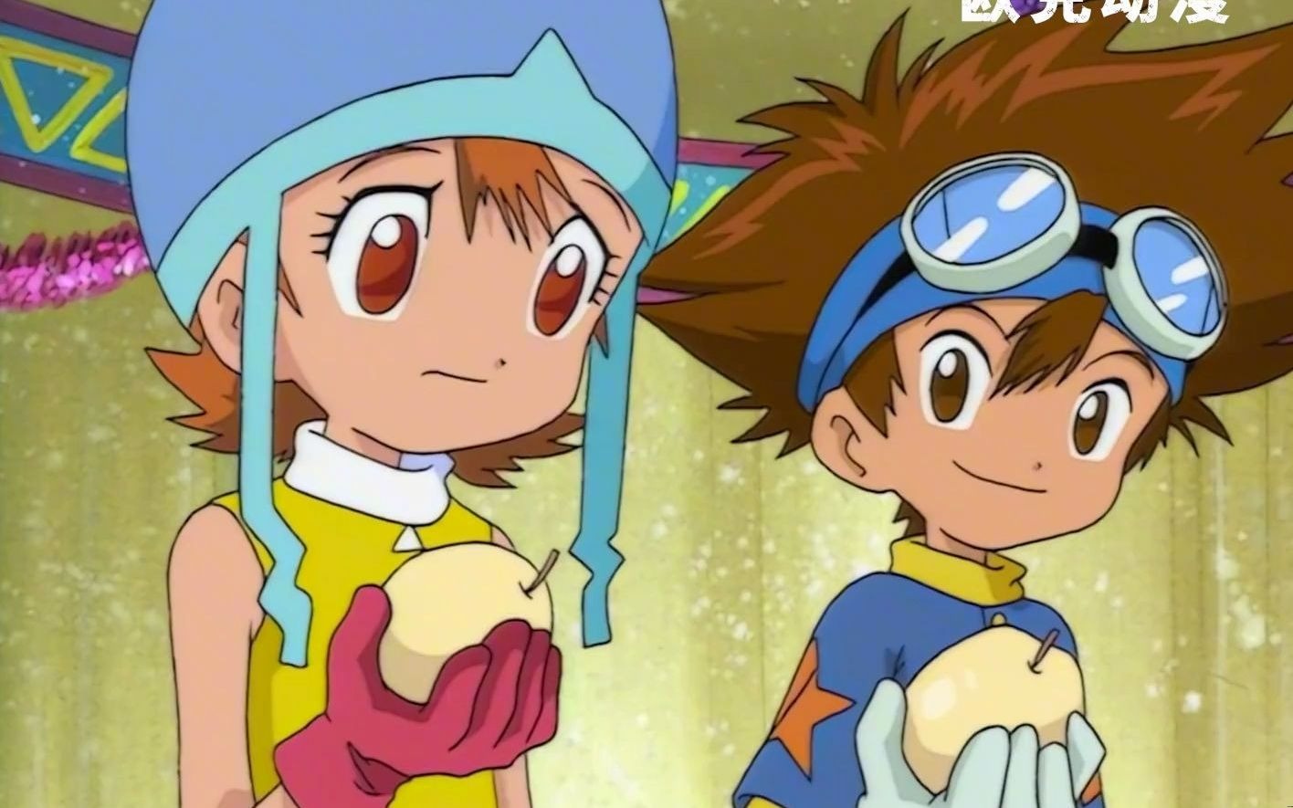 数码宝贝丨滚球兽的村子?光子郎与美美的故事(2)!