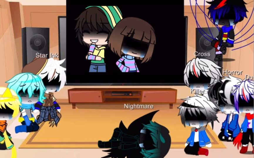 sans aus react frisk memes