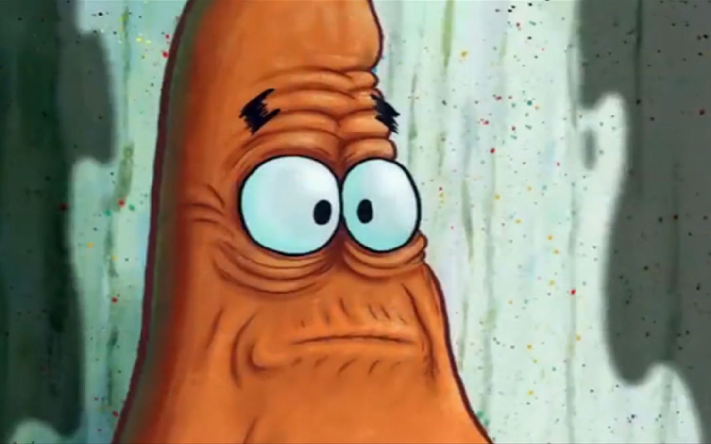 海绵宝宝被晒成干,轻轻一掰就碎了!