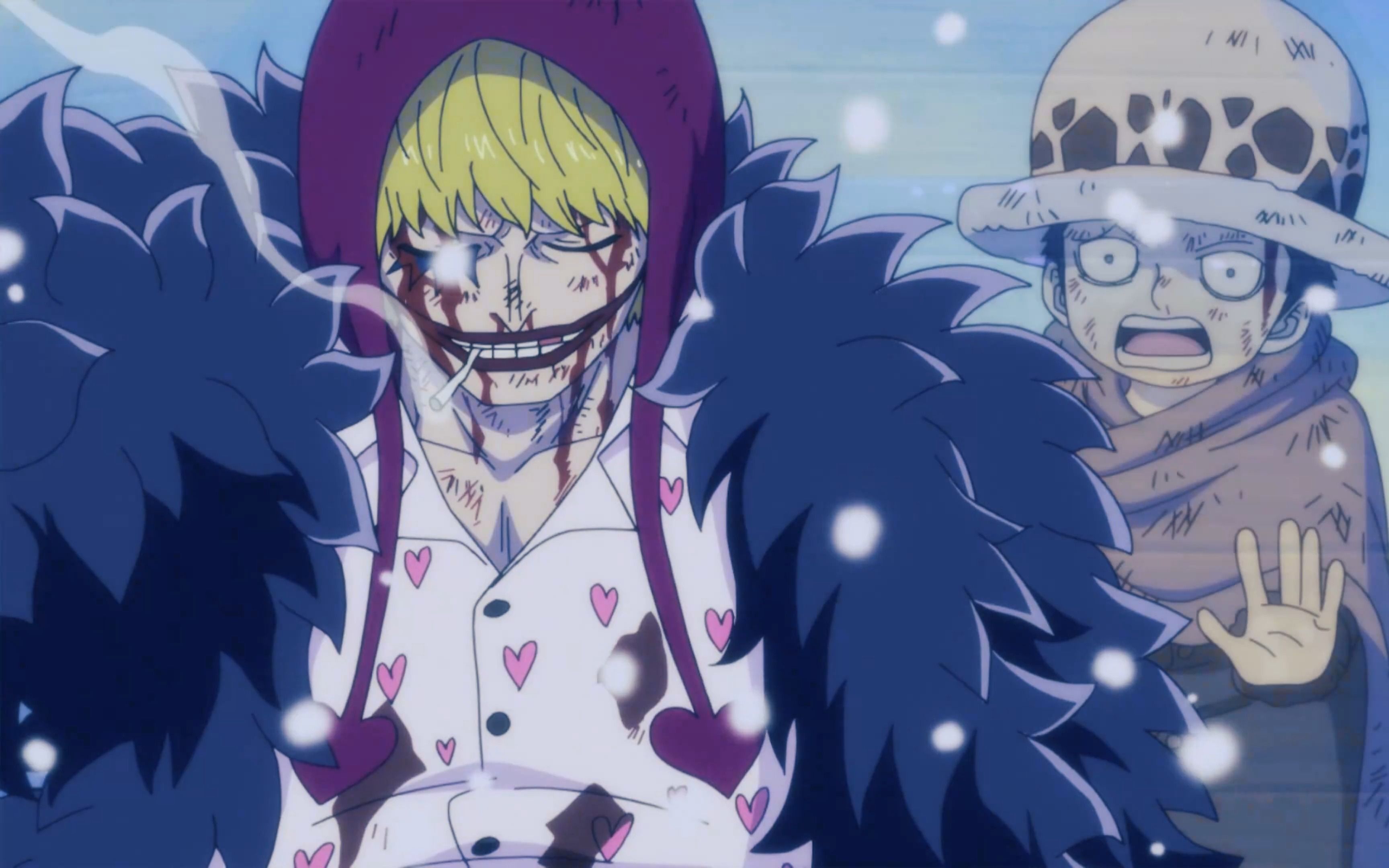 正因为柯拉松的温柔,罗的心灵和身体才能得到治愈.