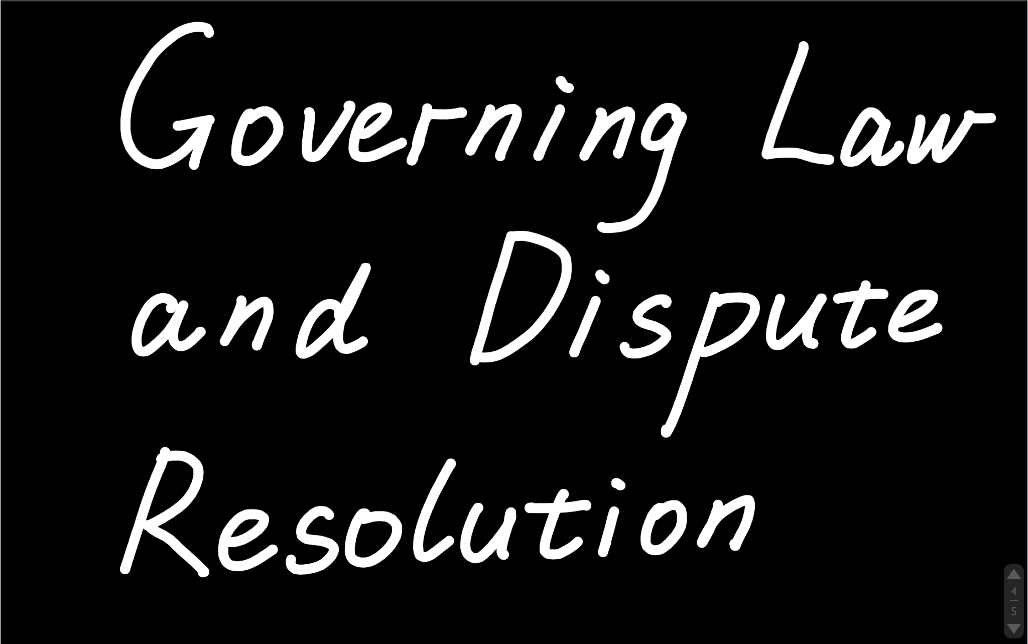 [图]【法律英语】孙万彪《法律翻译教程》打卡|英译中|Governing Law and Dispute Resolution