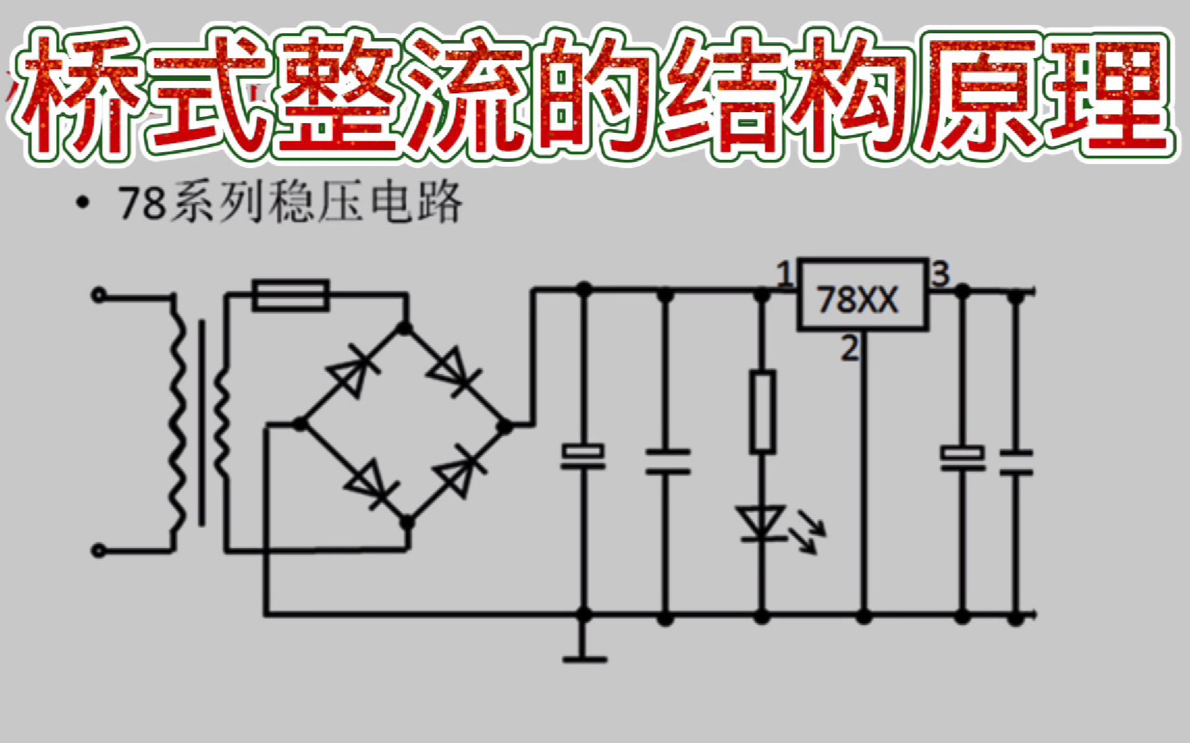 211桥式整流电路结构与工作原理,不能缺少的基础哔哩哔哩bilibili