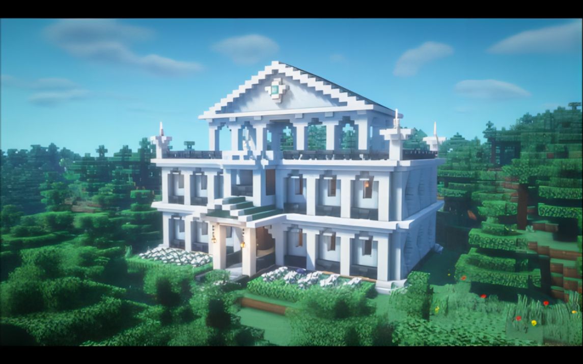 【minecraft】建造一座图书馆