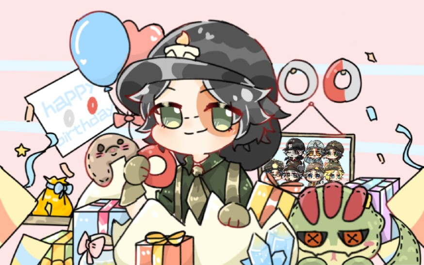 【第五人格】 勘探员生贺 poppy meme