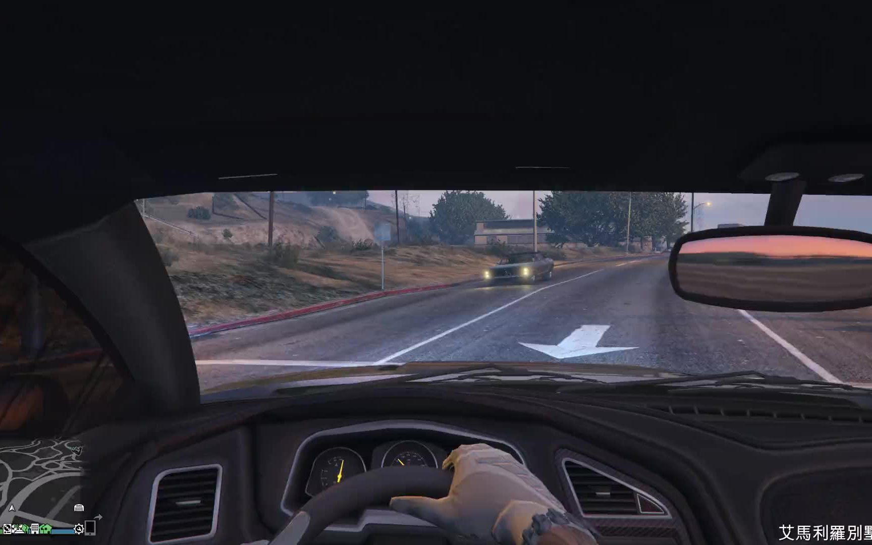 gta5 第一人称视角开车 pov [1] 奥北 8f 尾流王者_哔哩哔哩 (゜-゜)