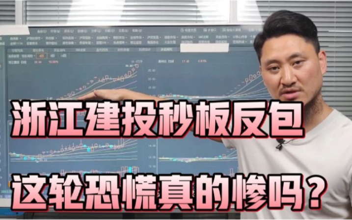 大盘跳空下跌创新低,浙江建投逆势涨停,医药明天怎么看?哔哩哔哩bilibili