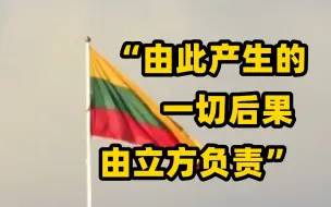 下载视频: 立陶宛批准台当局设立所谓“驻立陶宛台湾代表处”，外交部回应