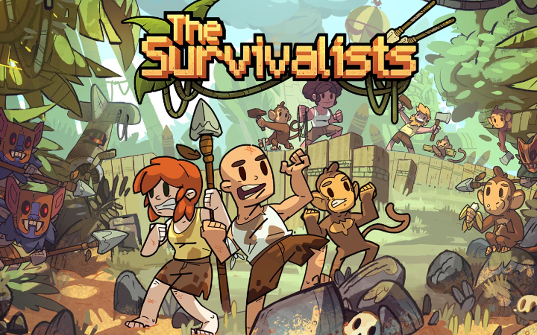 【the survivalists】 demo游戏试玩 猴子大军听令!