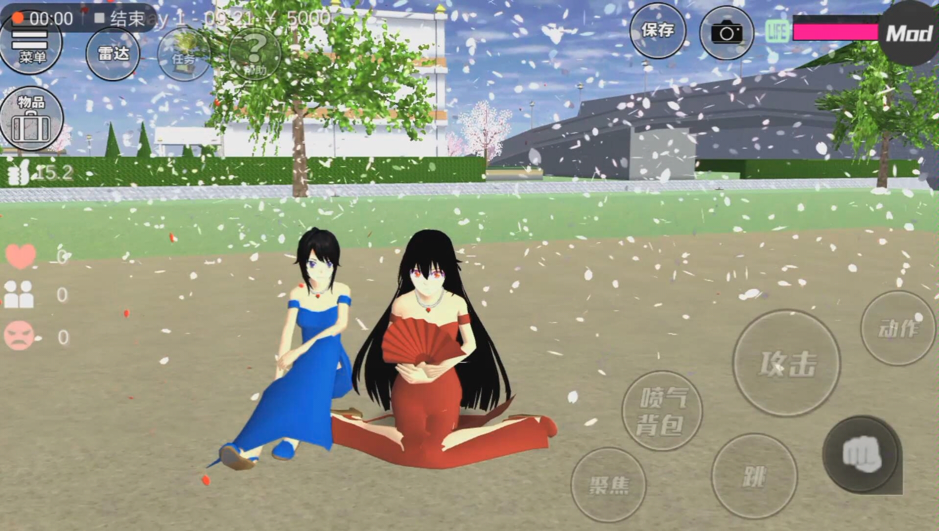 樱花校园模拟器来来那位粉丝我来满足你的愿望了