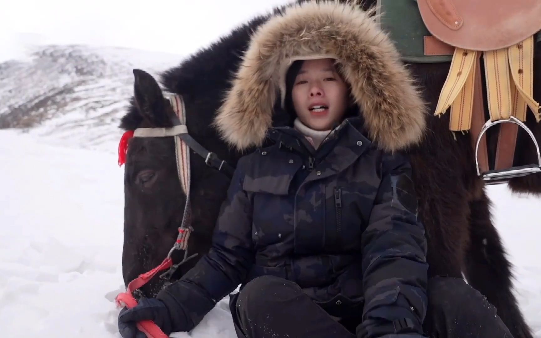 暖莹莹体验海拔5800米