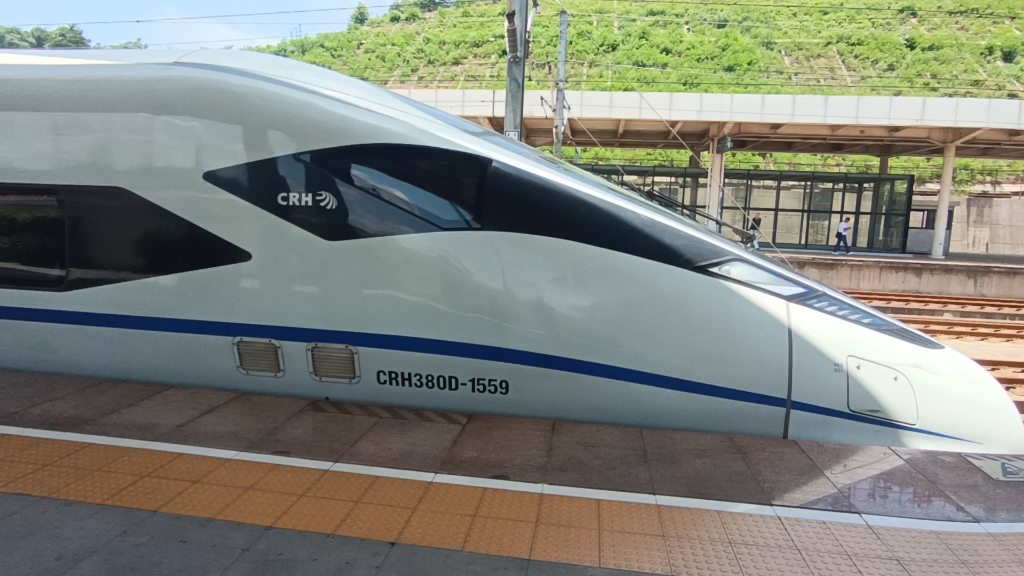 crh380d重联图片