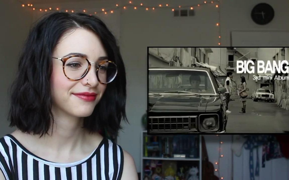 【bigbang】haru haru 一天一天 mv reaction laneypop小姐姐观看反应