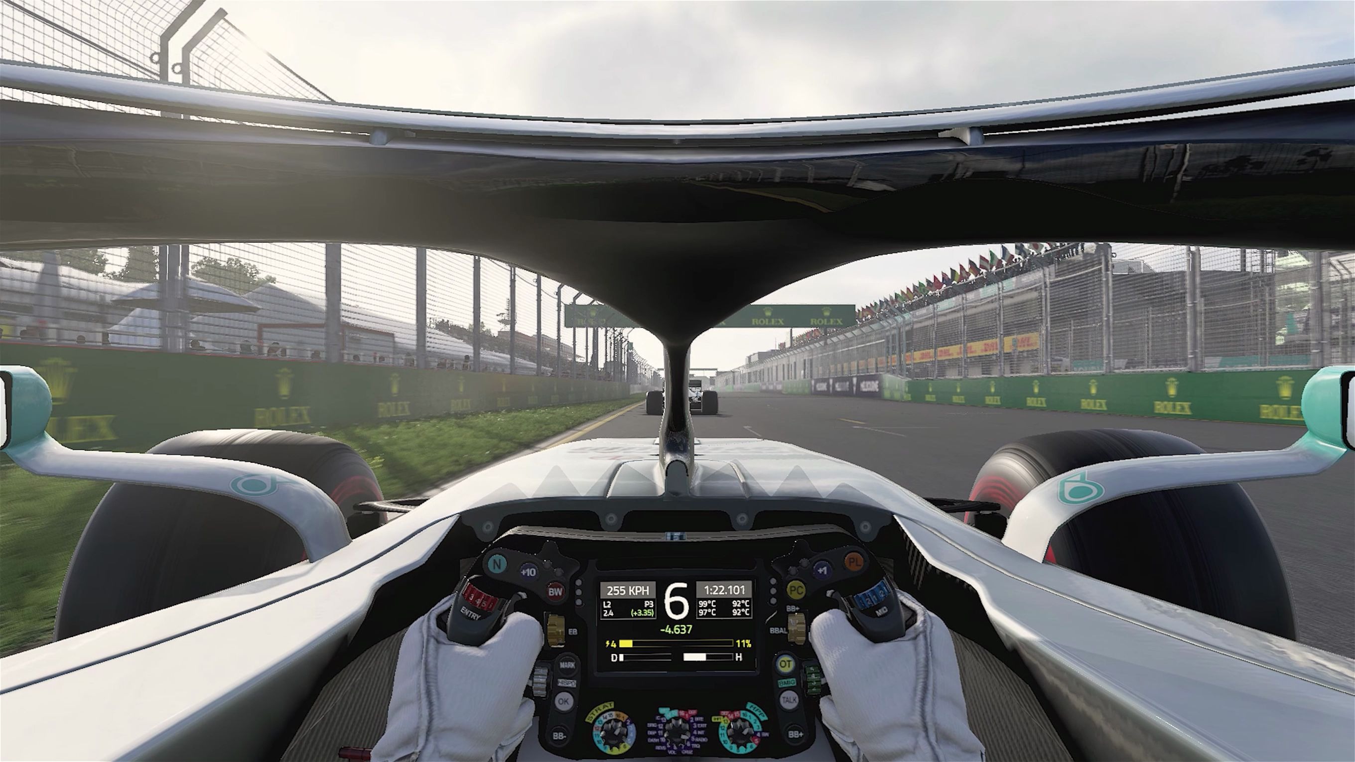 游戏中法拉利也太强了吧,f1 2019梅奔第一视角_哔哩哔哩_bilibili