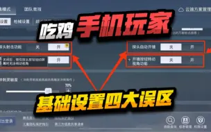 Télécharger la video: 和平精英基础设置四大误区