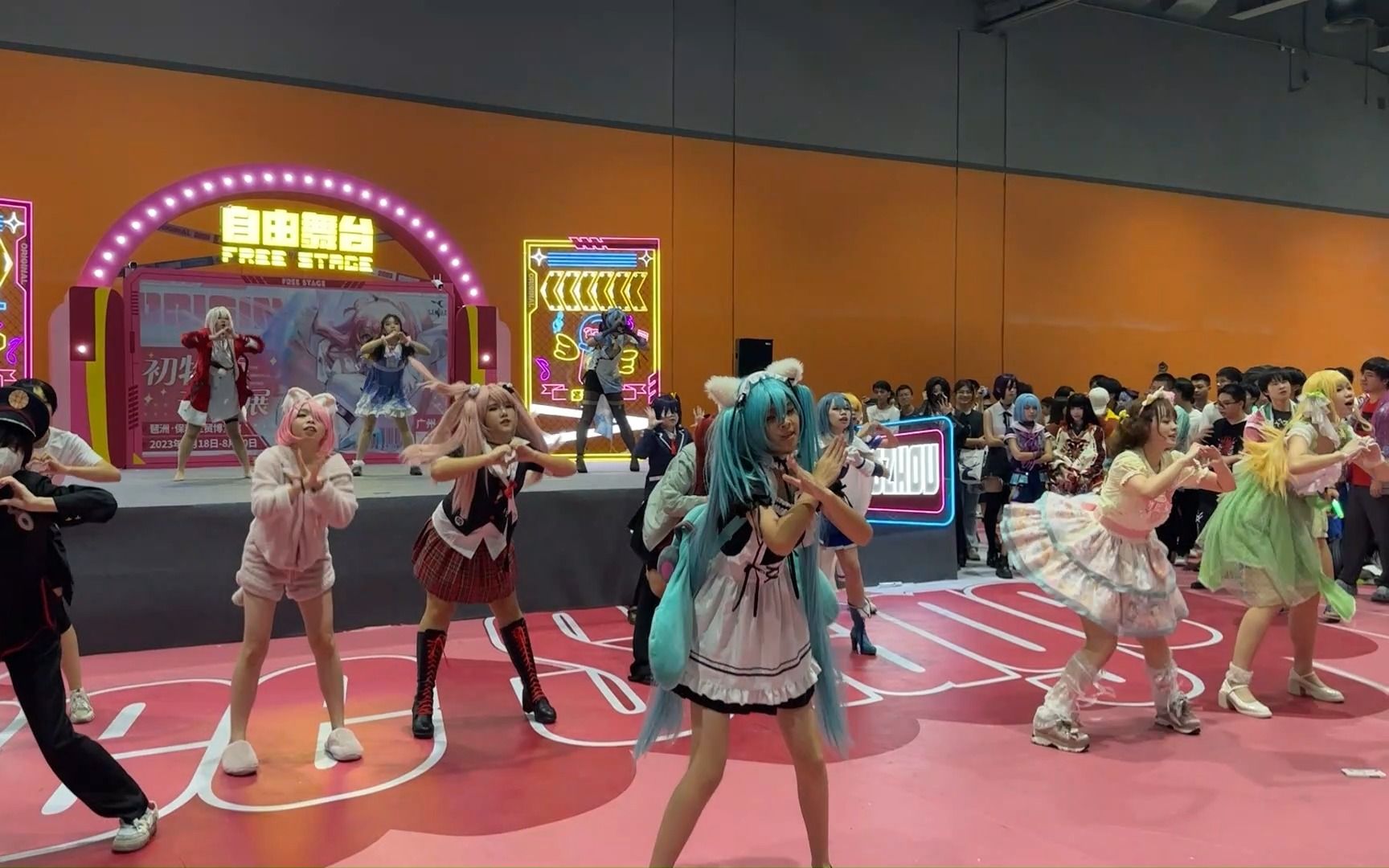 广州初物语漫展-随机舞蹈全场完整版 8月20日(固定站位拍摄)