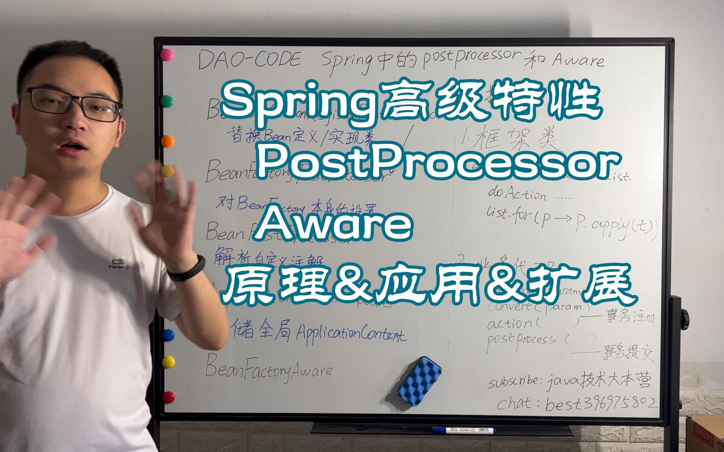 SpringPostProcessorAware原理应用扩展哔哩哔哩bilibili