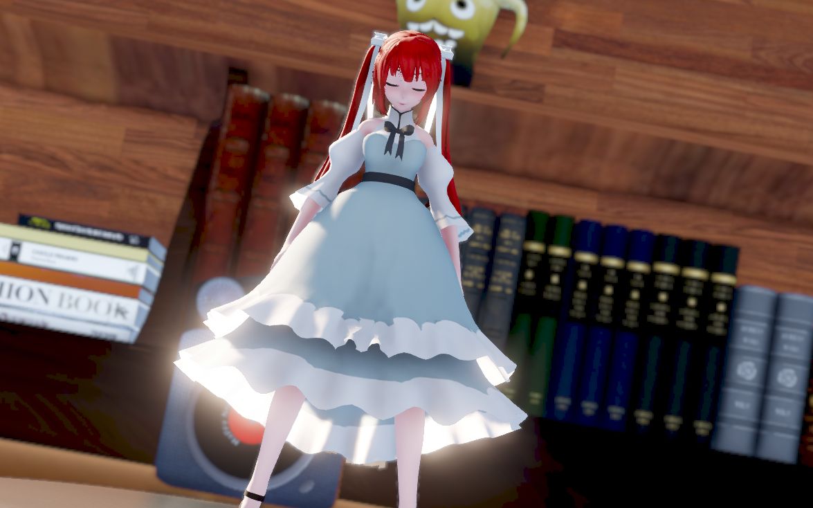 【东方栀子mmd】我手办动了我不看了【原创衣装配布/模型配布】