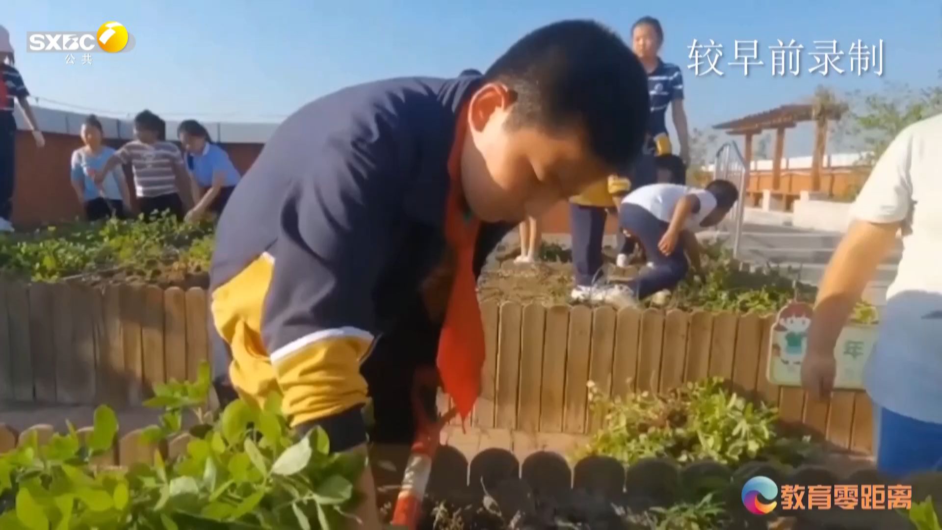 西安市西咸新区沣西新城文教园第一小学成为劳动实践基地哔哩哔哩bilibili