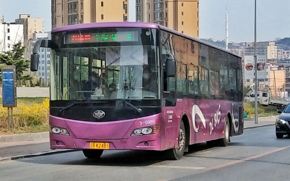 【大连公交】大连公交704路全程pov 西山宿舍——华南国际商城