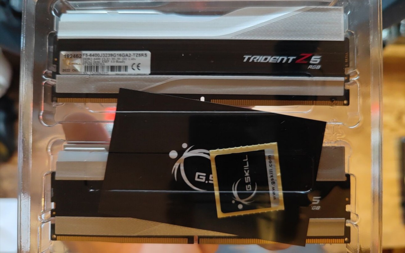 芝奇ddr5焰光戟开箱