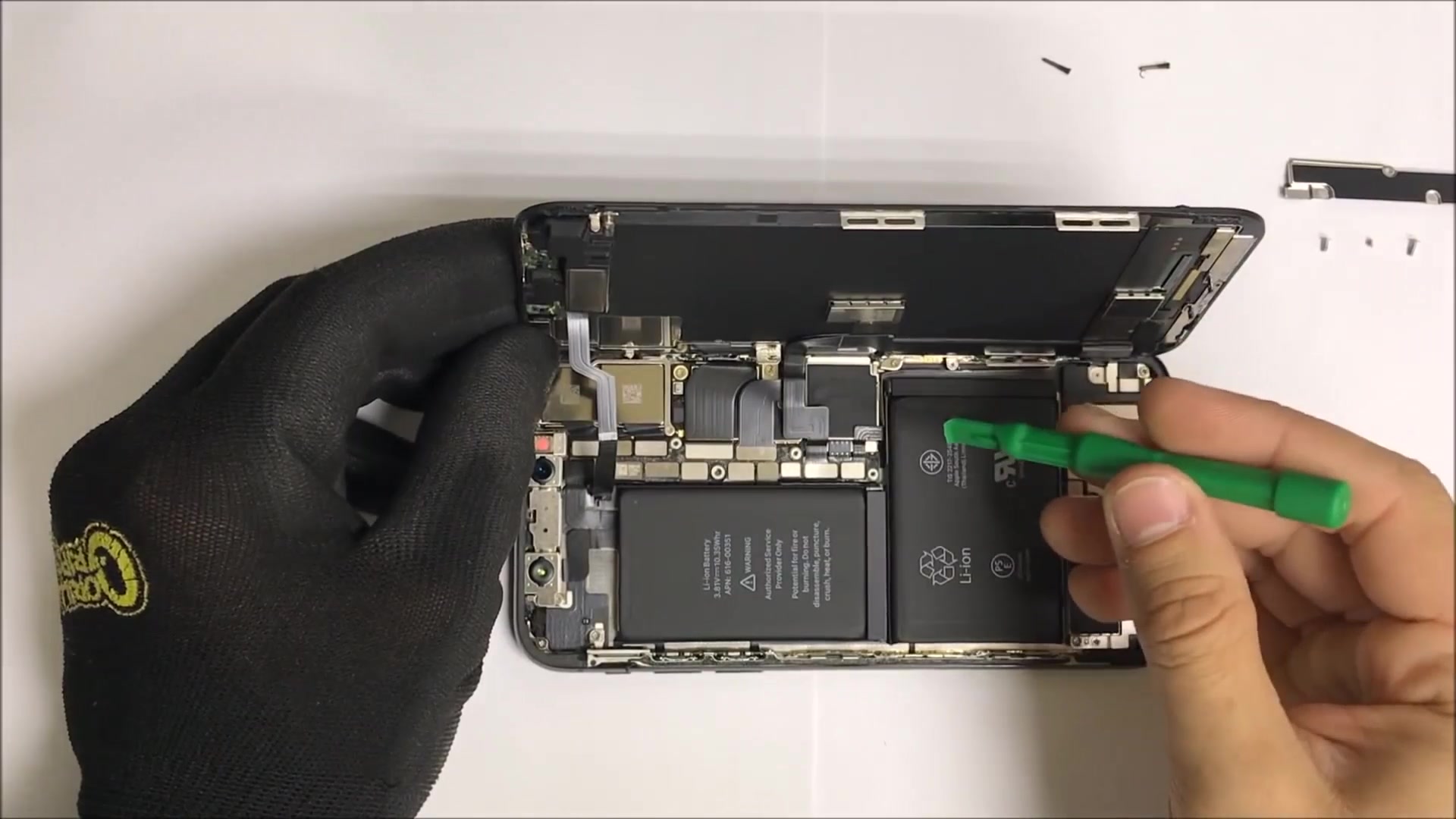 iphonex屏幕拆解教程,新手小白切勿尝试