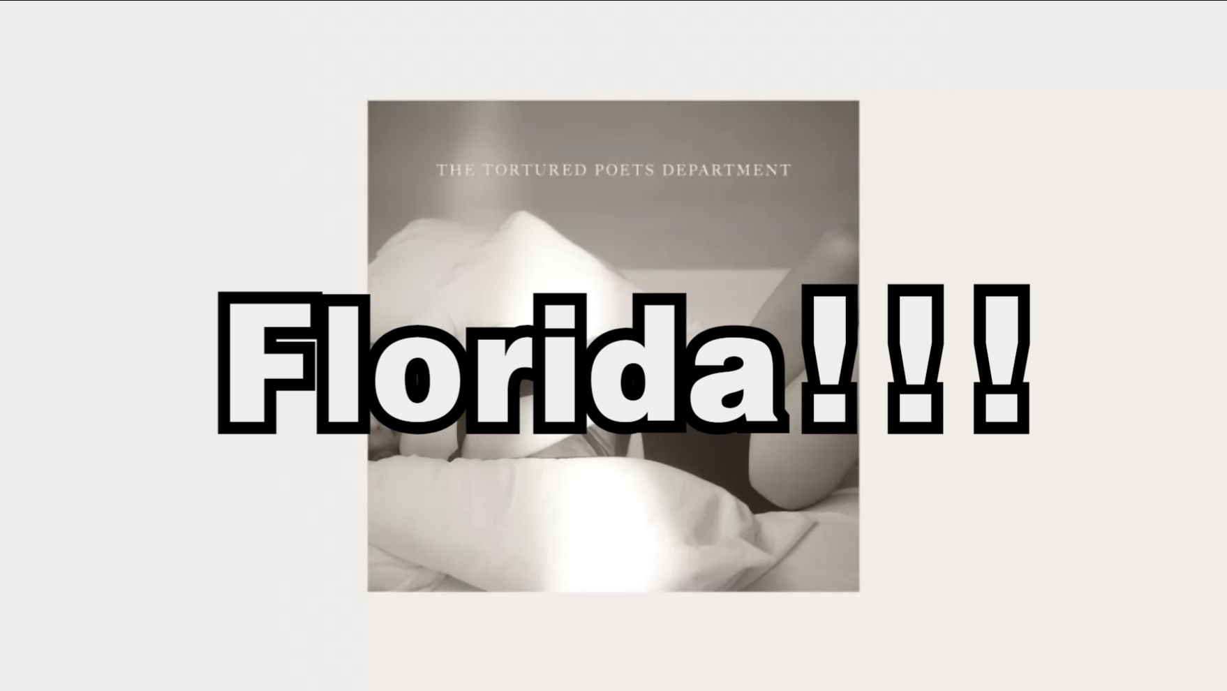 [图][泄了!!!] 霉霉新专 The Tortured Poets Department 单曲 Florida!!!试听片段释出!!!