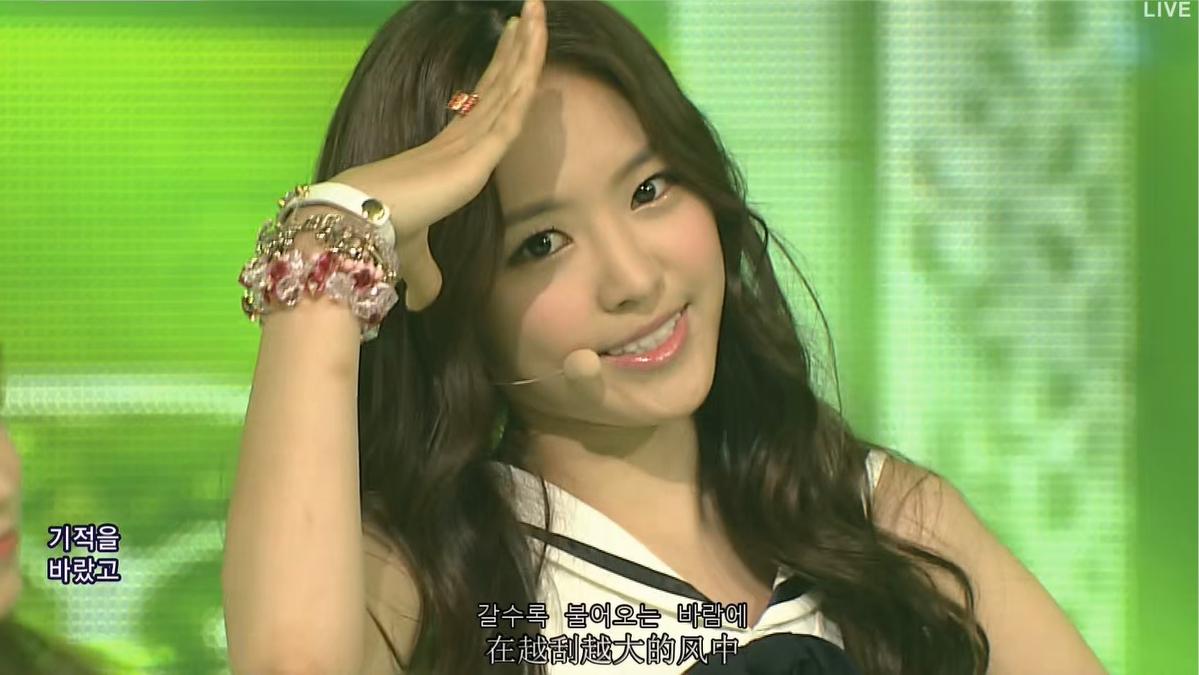 对我展露笑颜吧!130721 apink《nonono》高清舞台 中韩双字