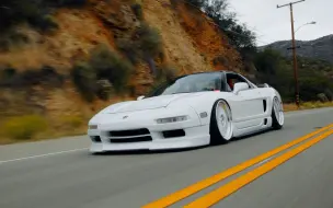 Download Video: 【4K | 纯白 本田 NSX】All White Malibu NSX