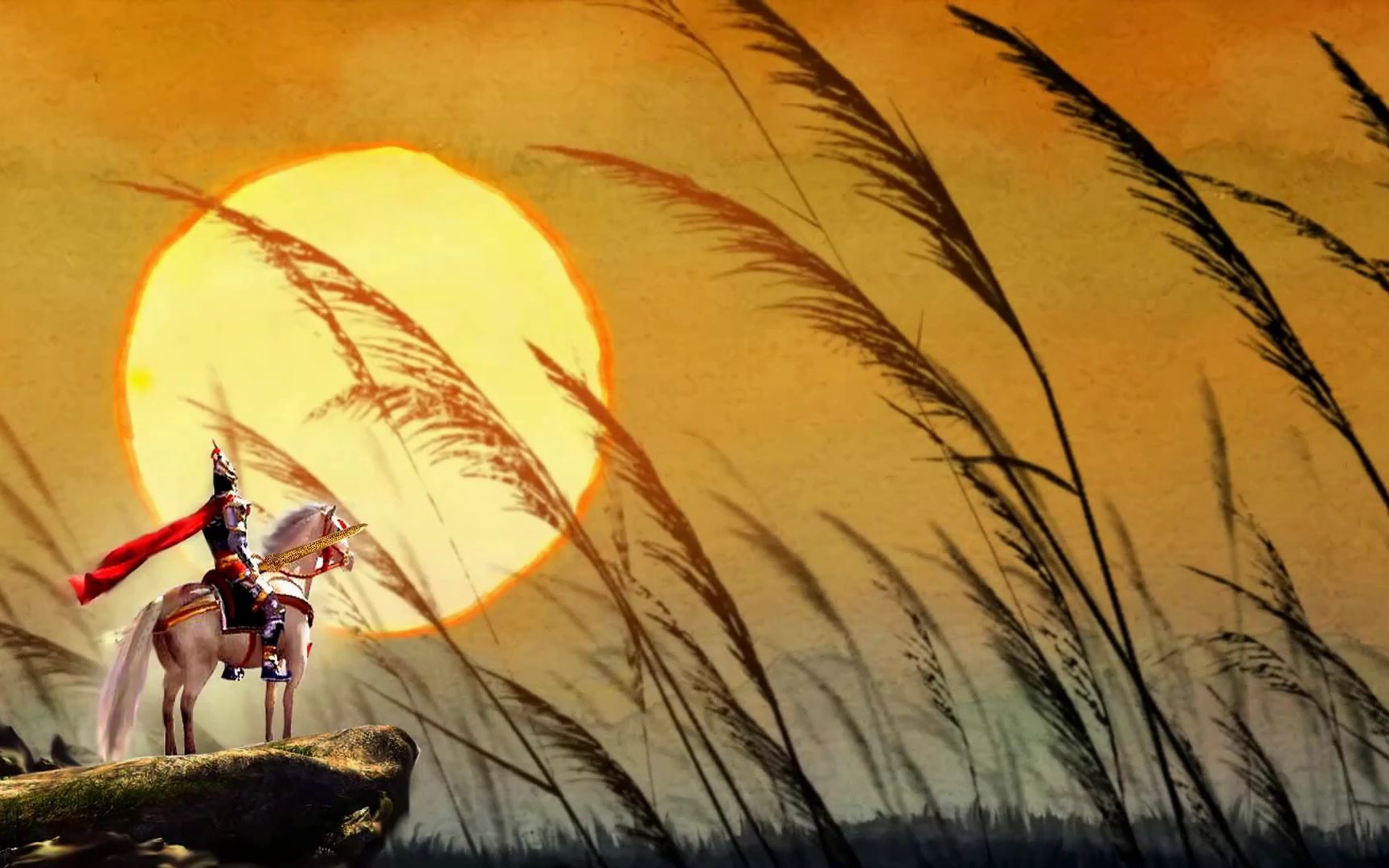 木兰诗 舞台背景视频 木兰诗led背景_哔哩哔哩_bilibili