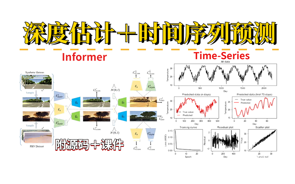 预见未来:用深度学习技术实现精准时间序列预测与深度估计!哔哩哔哩bilibili