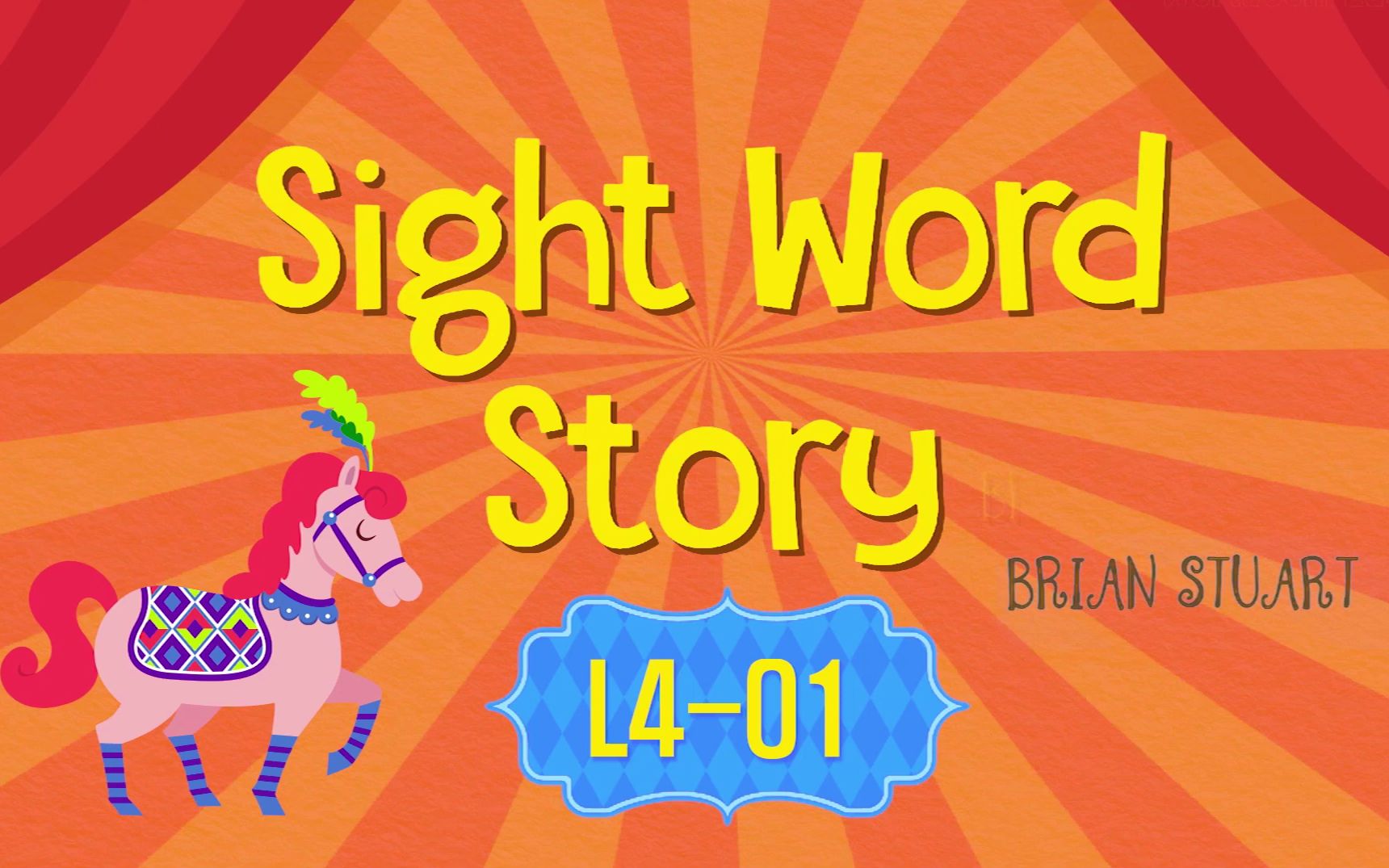 [图]常用单词故事 四级 (Brian Stuart老师最新课程) Sight Word Story Level 4