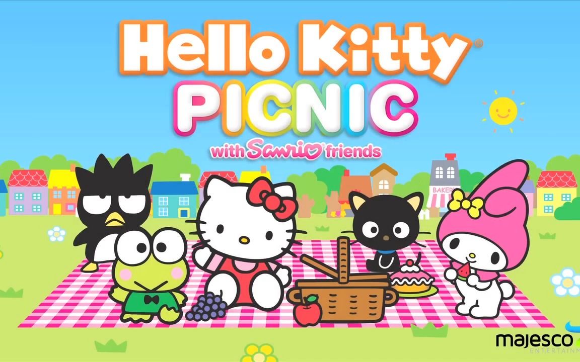 【3ds游戏大赏】《凯蒂猫和三丽鸥朋友们的野餐》下载 hello kitty