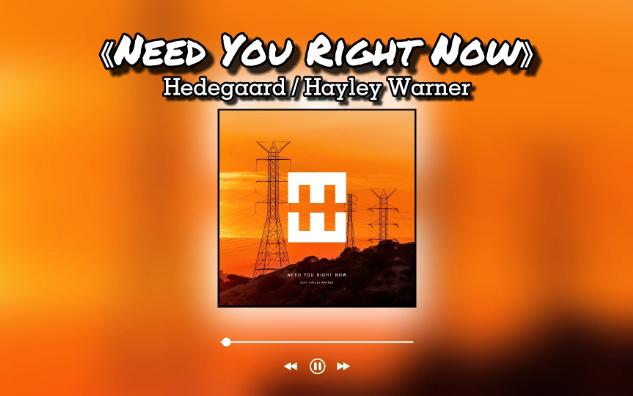 [图]Need You Right Now - Hedegaard / Hayley Warner