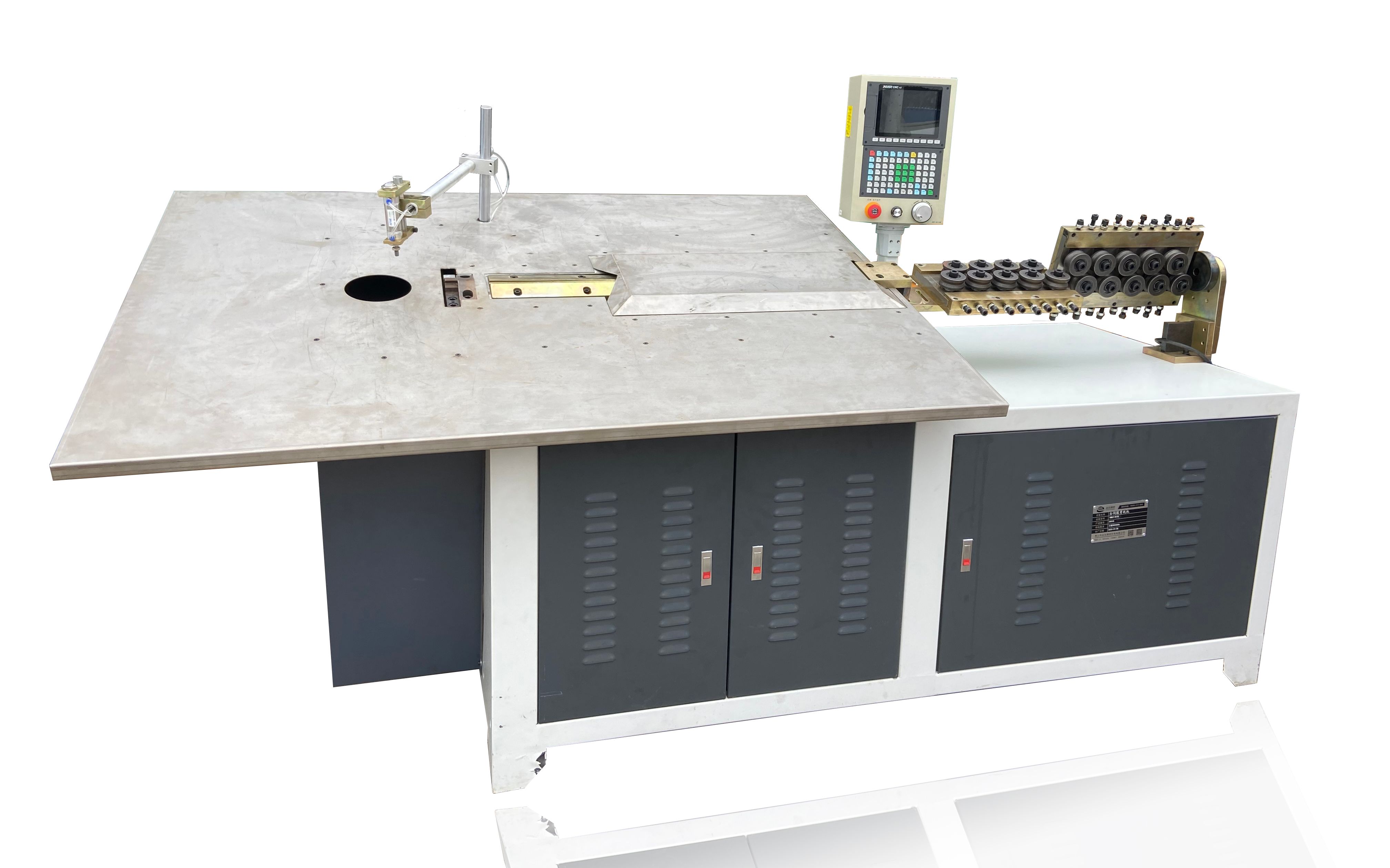 扁铁弯框机2d平面弯线机_哔哩哔哩_bilibili