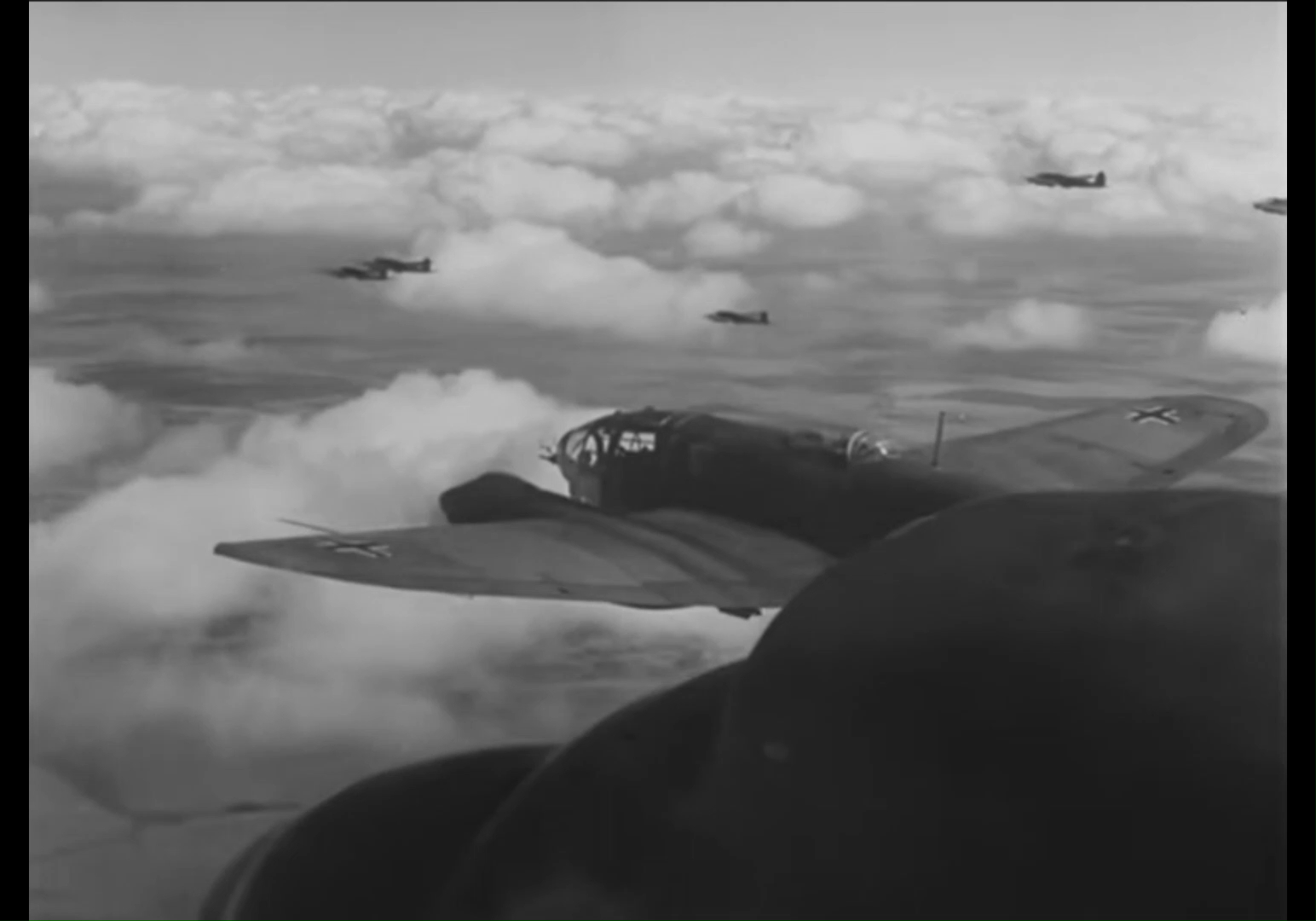 【珍贵影像】库尔斯克战役中的德国空军